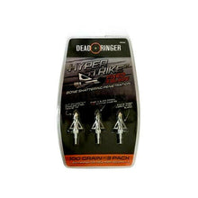 Load image into Gallery viewer, Dead Ringer HyperStrike Fixed 3 Blade Broadheads 3pk