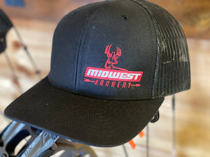 Midwest Archery Black Side Logo Hat