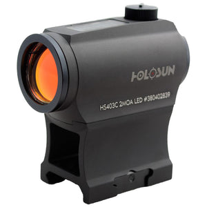 Point Rouge Holosun Micro Sights Dot HS403C + Panneau Solaire