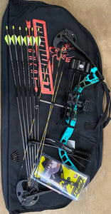 Diamond Infinite 305 RH 7-70# Teal Country Roots w/pkg - Midwest Archery