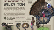Load image into Gallery viewer, Montana Decoy Wiley Tom Strutting Gobbler Decoy