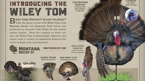 Montana Decoy Wiley Tom Strutting Gobbler Decoy