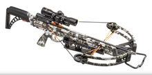Load image into Gallery viewer, Wicked Ridge Rampage XS Crossbow Package, Peak XT Camo, Proview Scope, Rope Sled