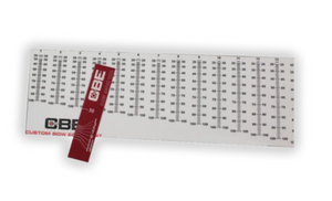 CBE Sight Tapes with Laser Engraved Scale - Midwest Archery