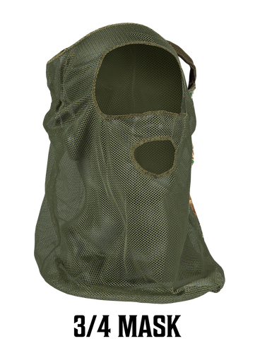 Primos 3/4 Mask OD Green Mesh