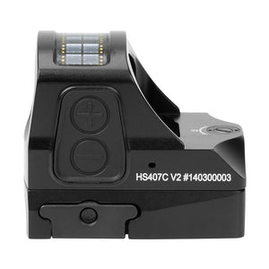 Holosun HS407C V2, Multi Reticle, Red Dot Pistol Optic - Midwest Archery
