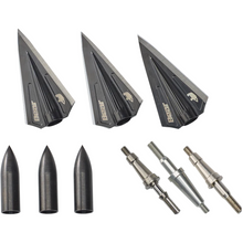 Load image into Gallery viewer, Bear Archery Razorhead Single Bevel Broadhead Kit