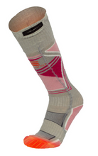 Load image into Gallery viewer, Fieldsheer Premium 2.0 Merino Heated 3.7V Pink Socks Women&#39;s - Midwest Archery