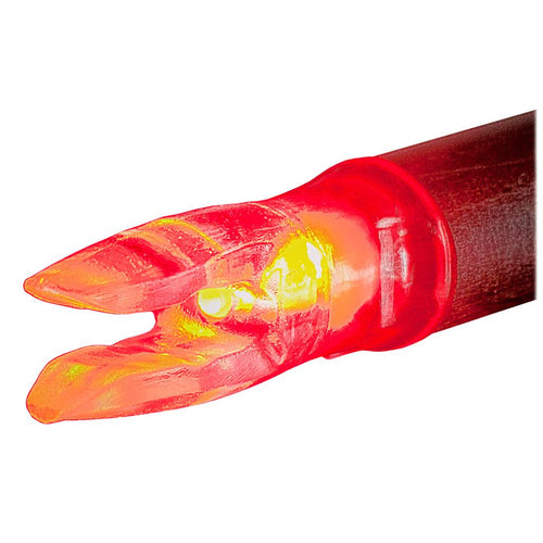 NockTurnal Lighted Nock Red H Nock 3 pk. - Midwest Archery