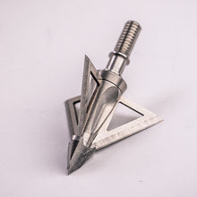 Load image into Gallery viewer, Wasp Mortem Fixed Blade Broadhead 100 gr, 3pk - Midwest Archery