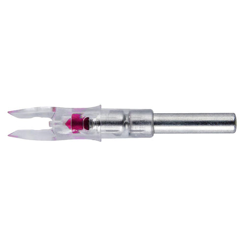 NockTurnal Lighted Nock Pink H Nock 3 pk. - Midwest Archery