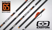 Load image into Gallery viewer, Easton 6.5MM Acu-Carbon Match Grade Arrows Fletched 6pk - Midwest Archery