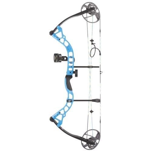 Diamond Prism Bow Package - Blue 18-30 in. 5-55 lbs. RH - Midwest Archery