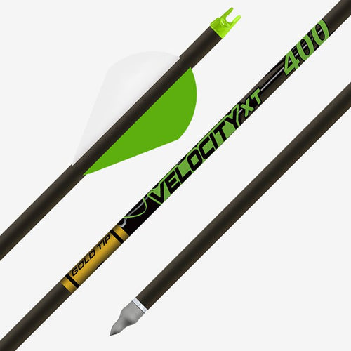 Gold Tip Velocity XT Arrows Fletched 2