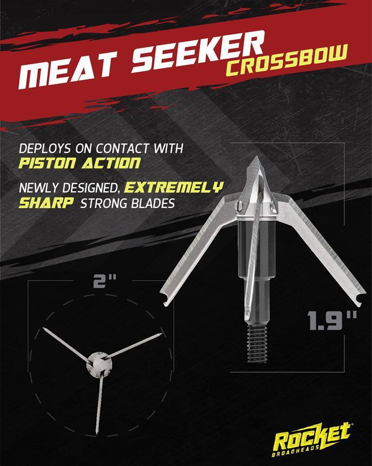 Meat Seeker 3 Blade 100gr Crossbow Broadhead