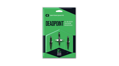 CenterPoint Deadpoint Broadhead 100gr Crossbow Broadhead 3pk