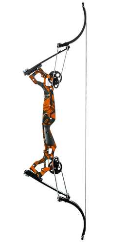 Oneida Osprey With  Aluminum Upgrade Orange Deadfin Medium - Midwest Archery