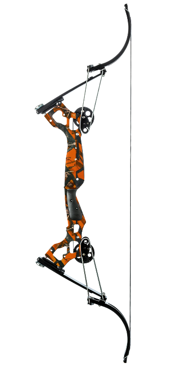 Oneida Osprey With  Aluminum Upgrade Orange Deadfin Long - Midwest Archery