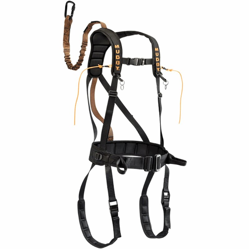 Muddy Safeguard Harness Black X-Large